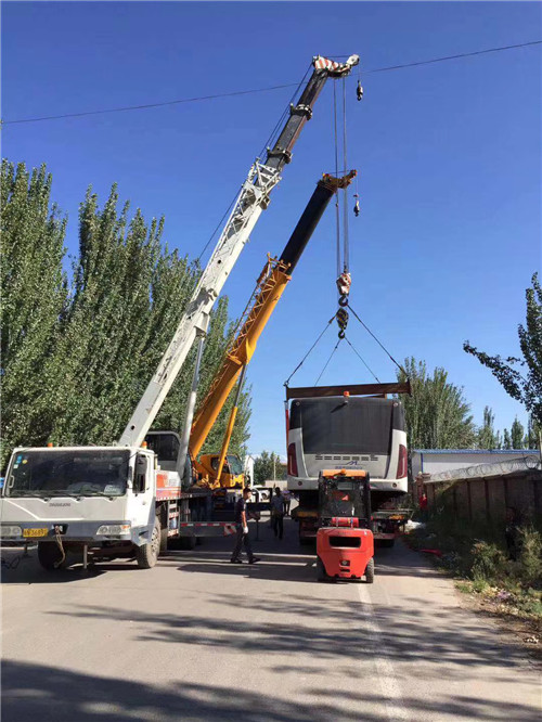 曲阜市港口集装箱搬运案例